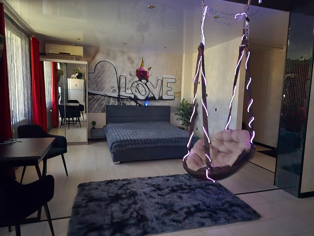 Студия 44 м²: интерьер, фотография 3